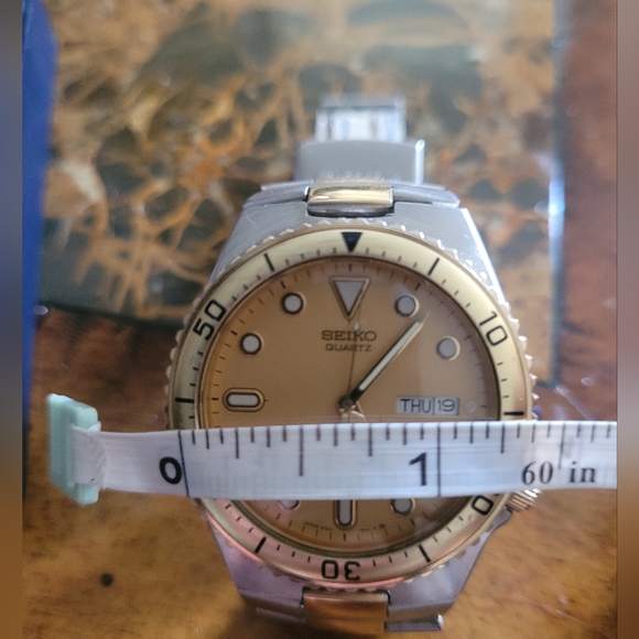 Seiko Gold and Silver Quartz Watch